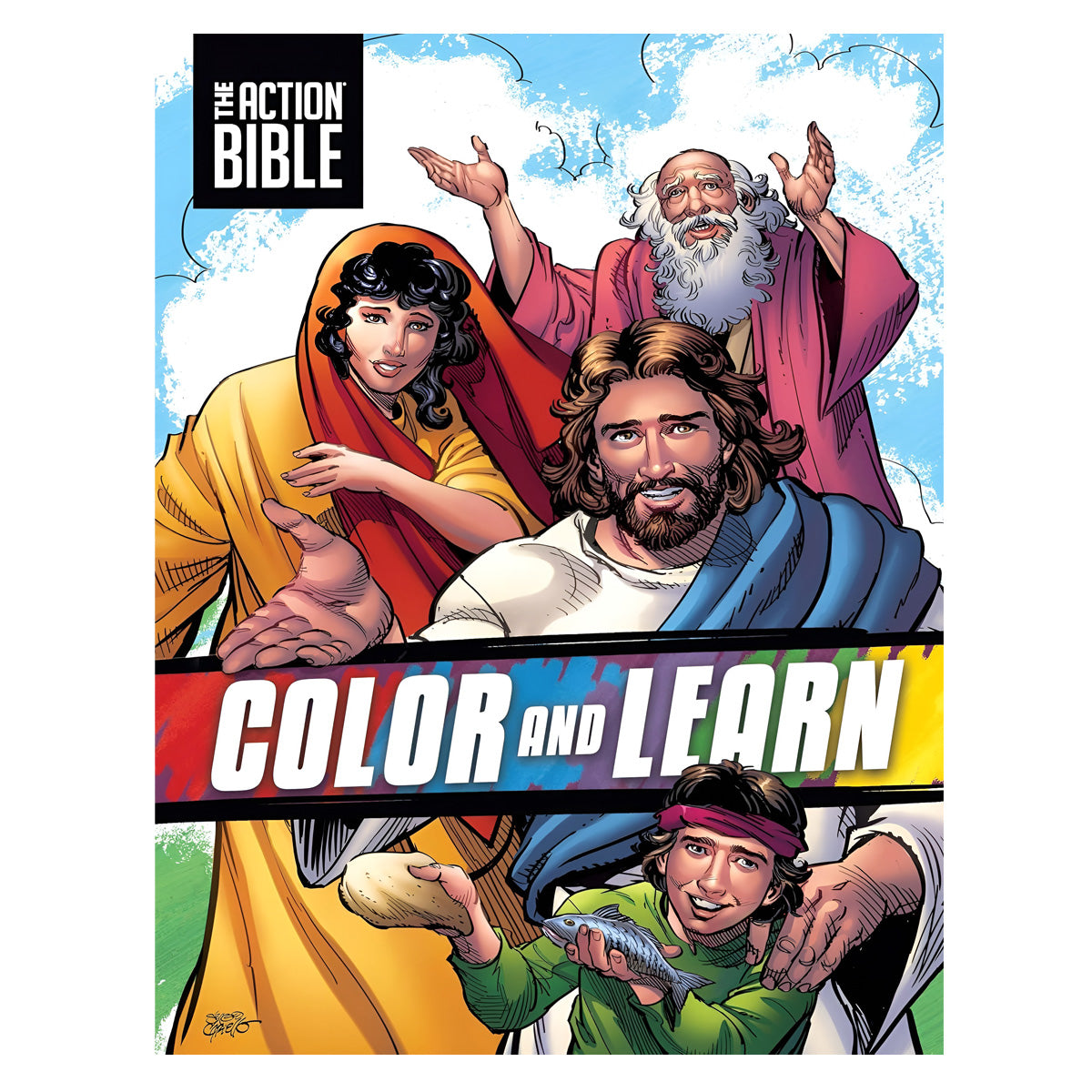 The Action Bible Color and Learn - Action Bible Series (Paperback)
