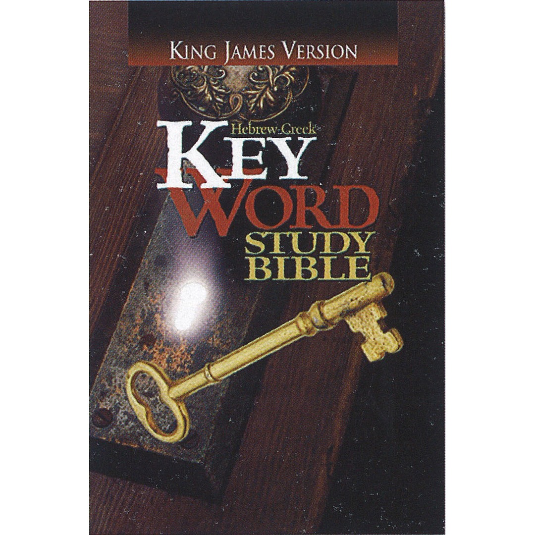 KJV Hebrew / Greek Key Word Study Bible 2008 New Edition (Hardcover)