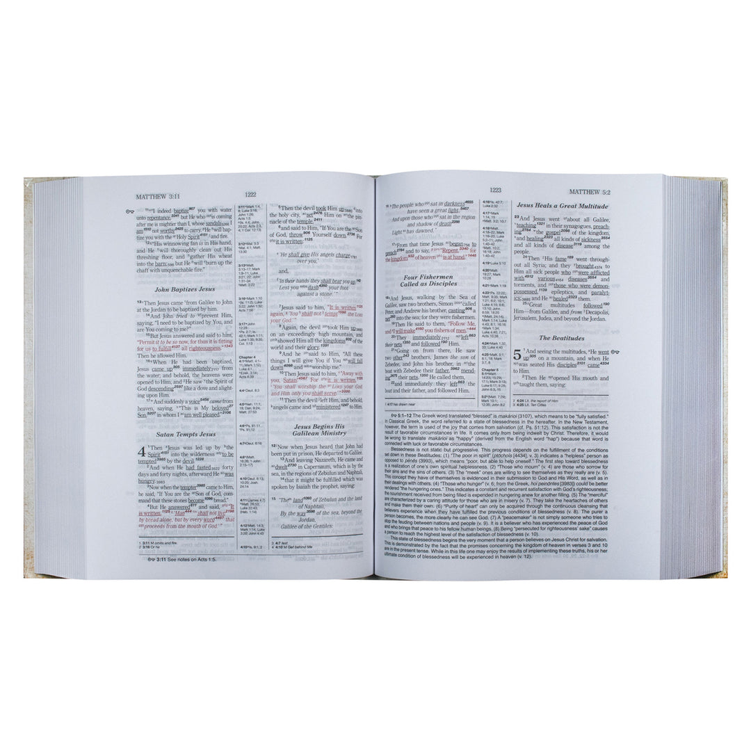 NKJV Hebrew / Greek Key Word Study Bible (Hardcover)