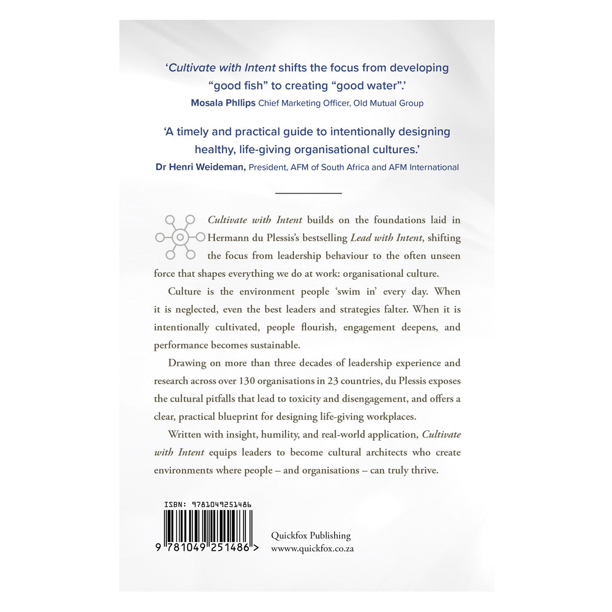 Cultivate with Intent: A Blueprint for Leaders (Paperback)