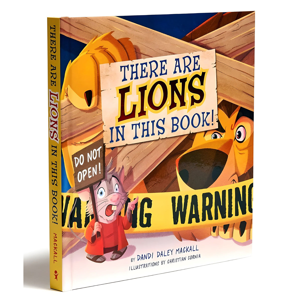 There are Lions in This Book! (Board Book)