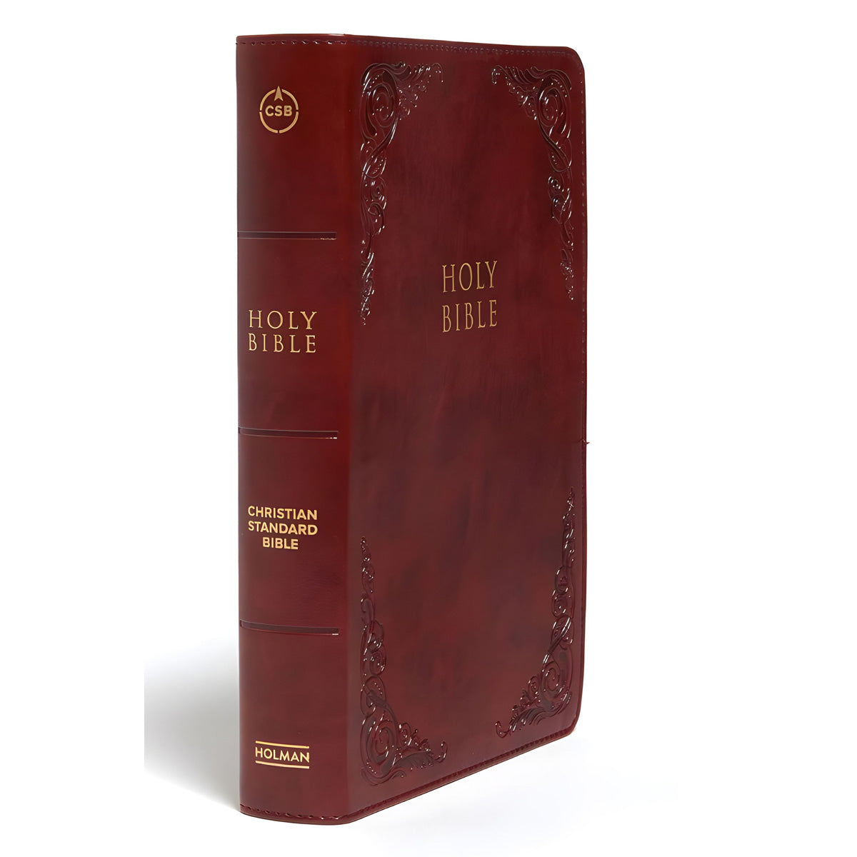 CSB Personal Size Reference Bible Large Print Burgundy (Imitation Leather)