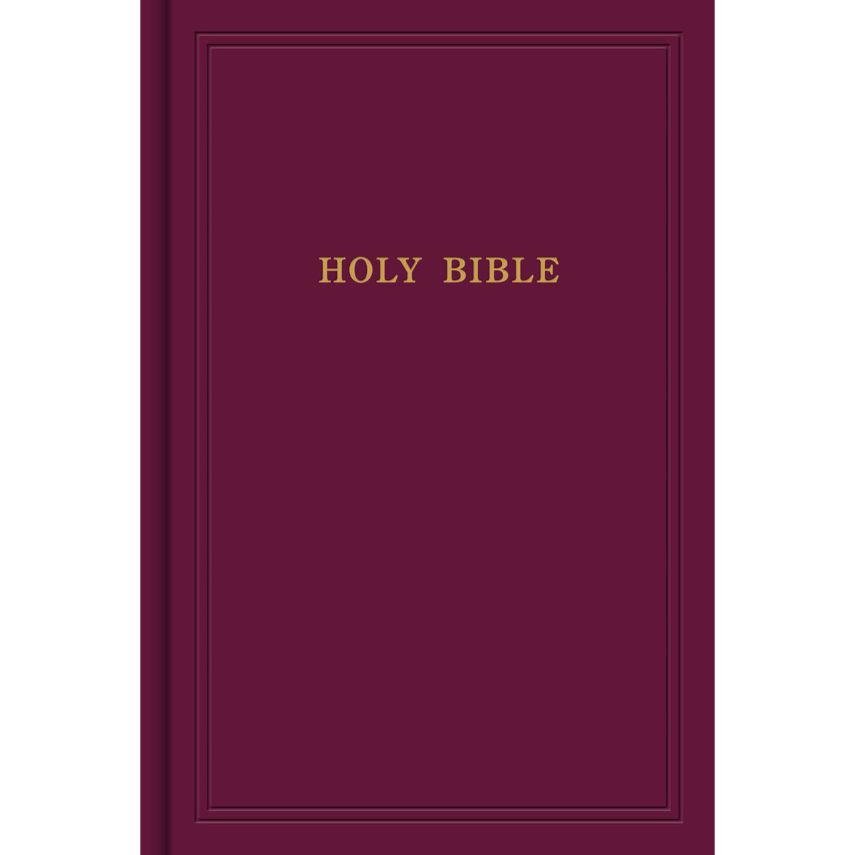 KJV Pew Bible Garnet (Hardcover)