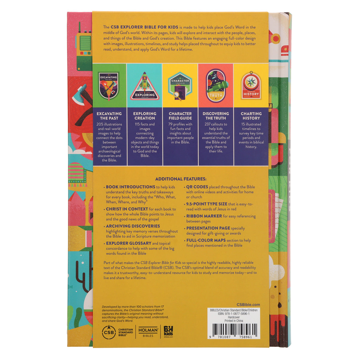 CSB Explorer Bible For Kids (Hardcover)