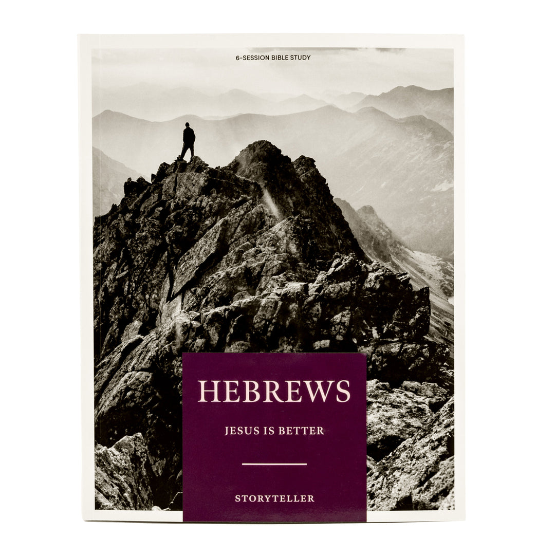 Hebrews: Jesus is Better Bible Study Book - Storyteller (Paperback)