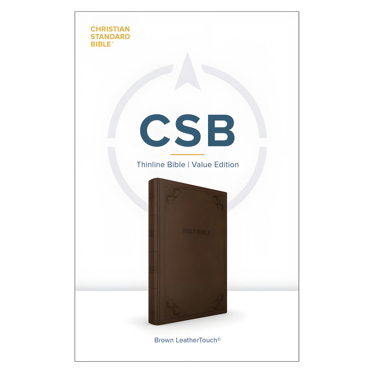 CSB Thinline Bible Value Edition Brown (Imitation Leather)
