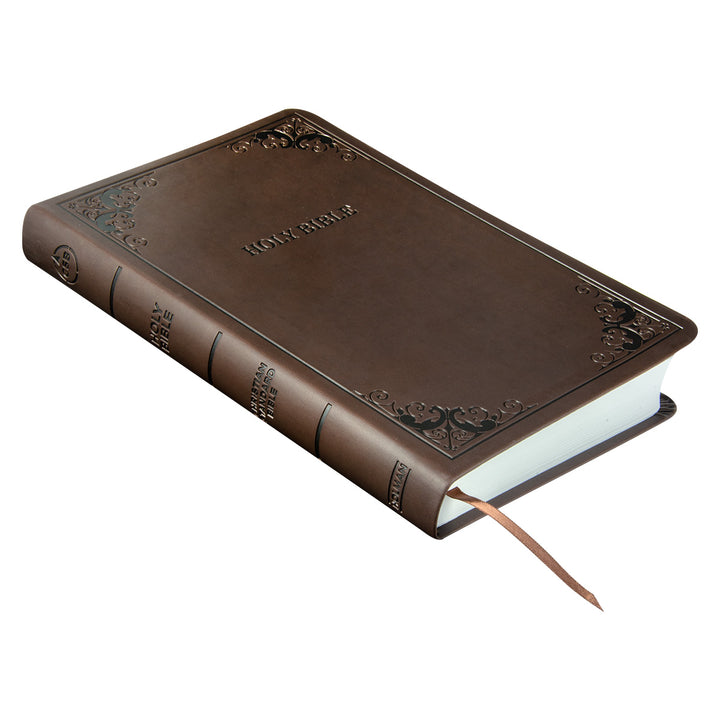 CSB Thinline Bible Value Edition Brown (Imitation Leather)