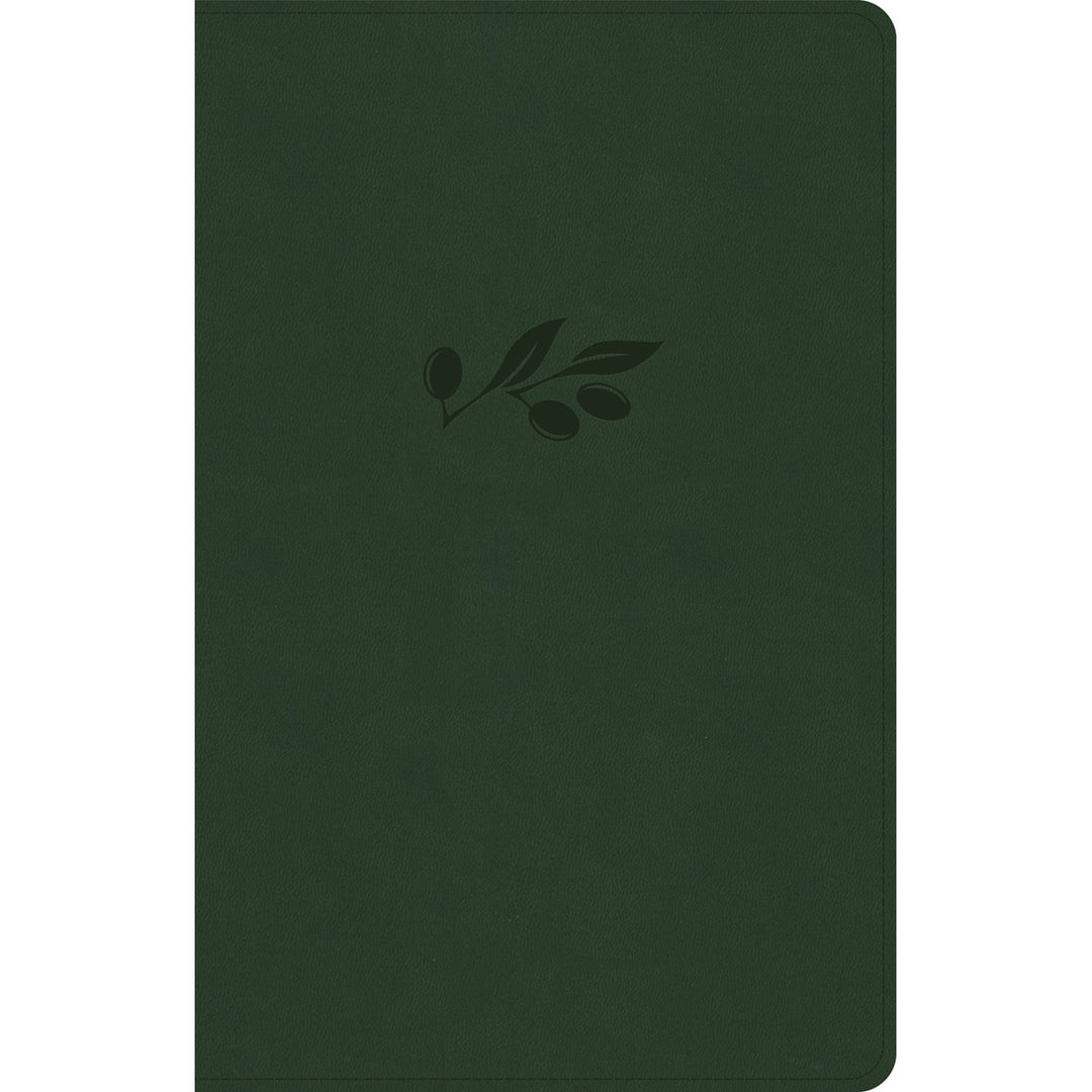 CSB Thinline Reference Bible Olive (Imitation Leather)