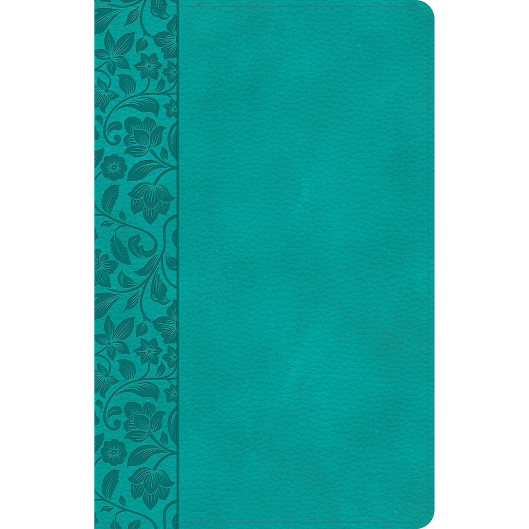 CSB Personal Size Reference Bible Large Print Teal (Imitation Leather)