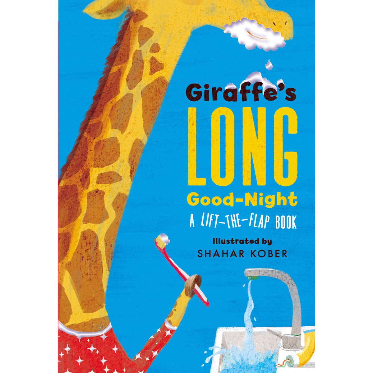 Giraffe's Long Good-Night: A Lift-the-Flap Book (Board Book)