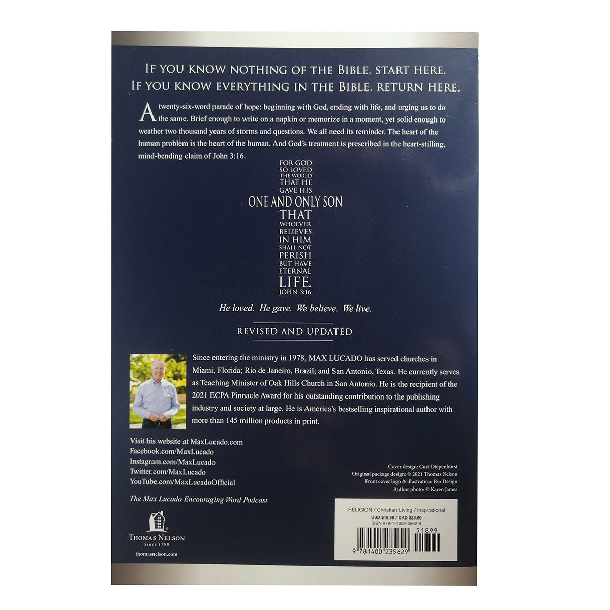 3:16: The Numbers Of Hope (Paperback)