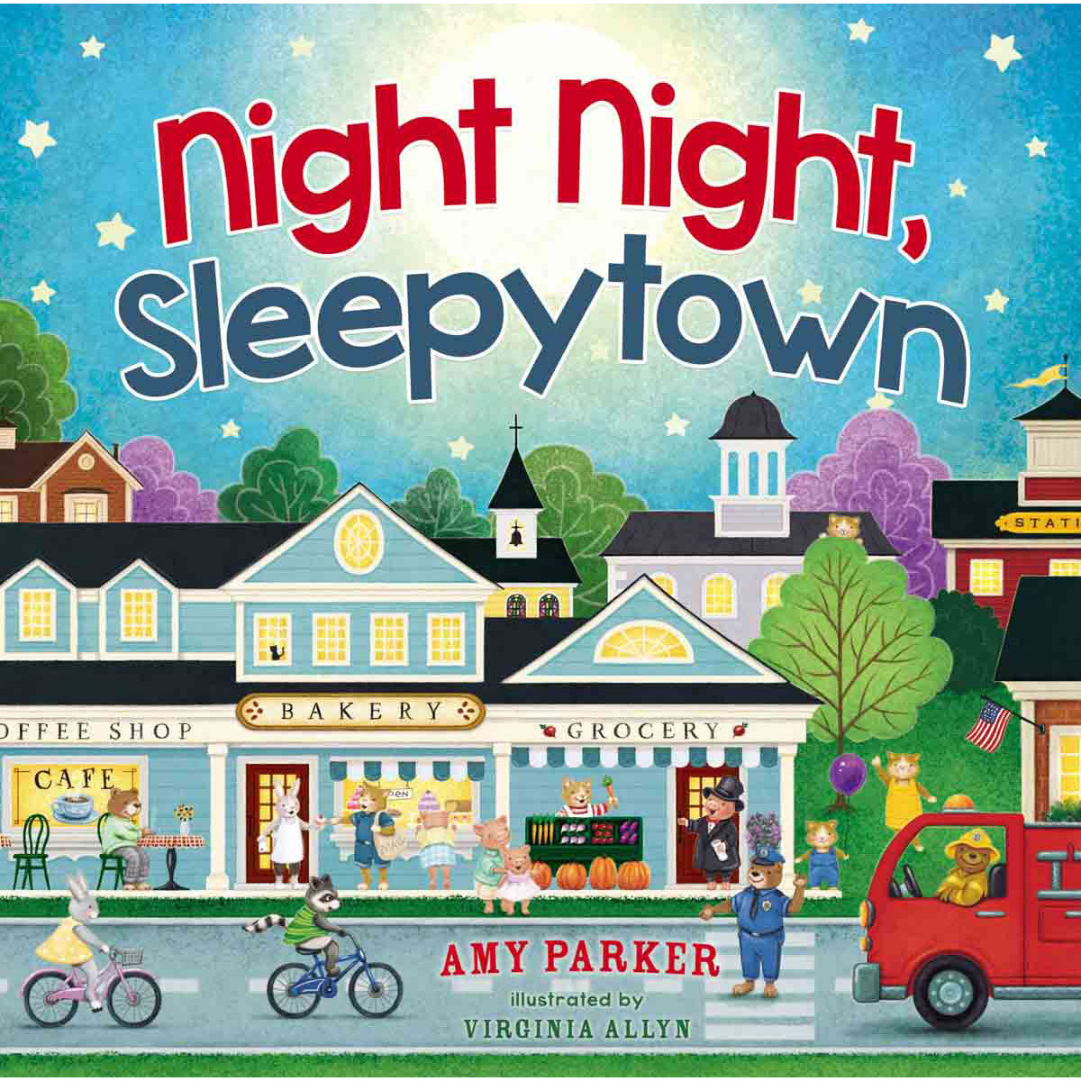 Night Night Sleepytown (Board Book)