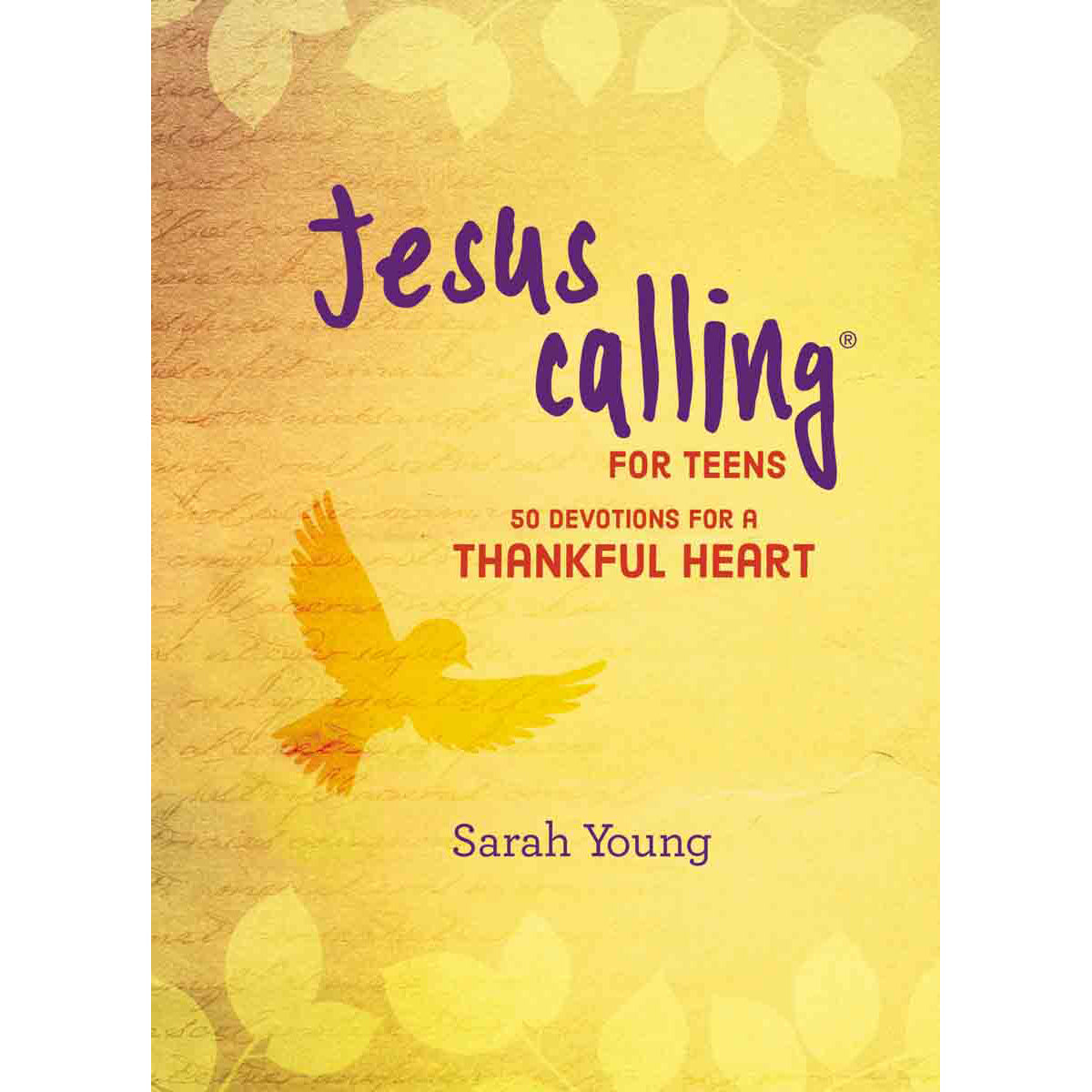 Jesus Calling: 50 Devotions For A Thankful Heart (Hardcover)