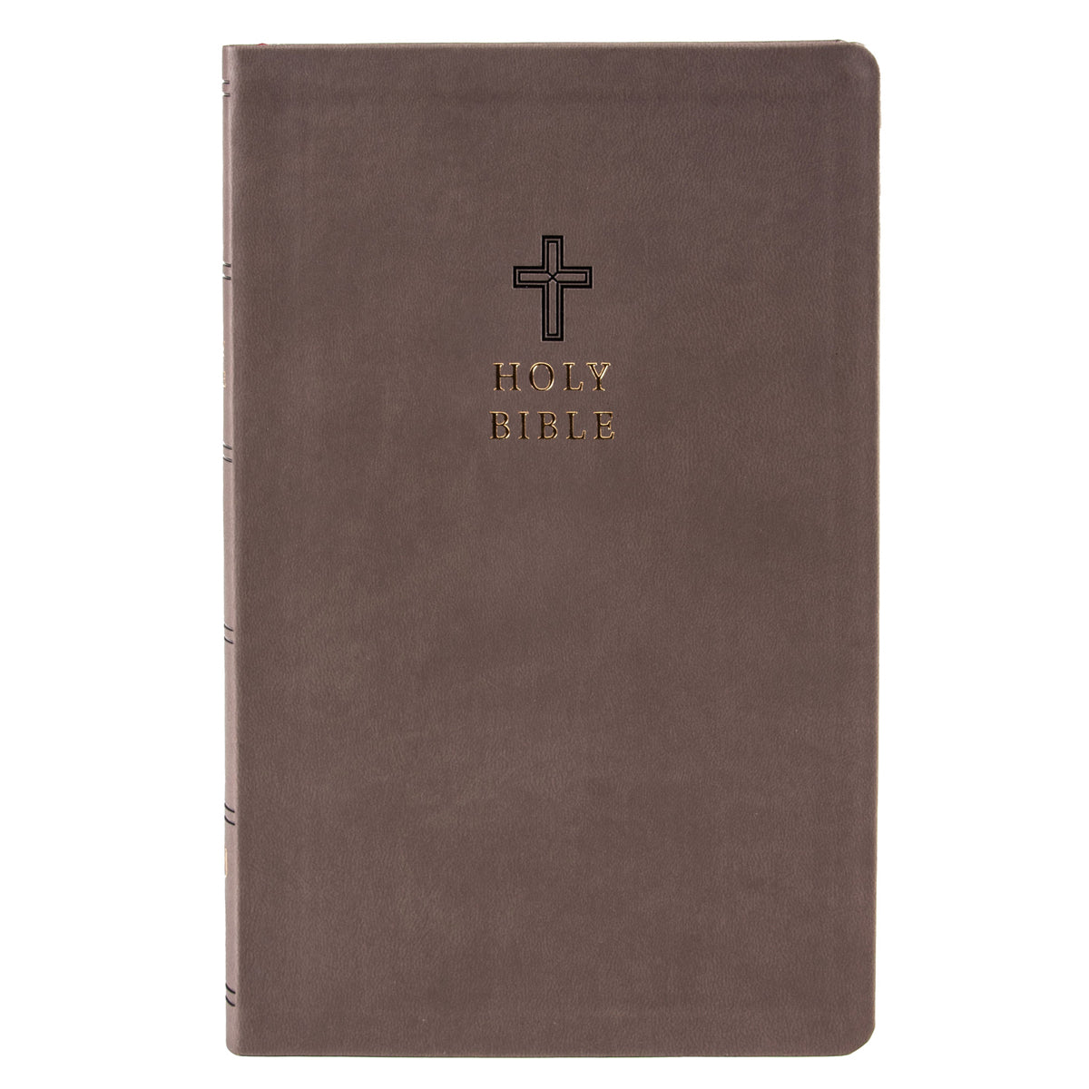 KJV Charcoal Imitation Leather Value Ultra Thinline Bible Comfort Print
