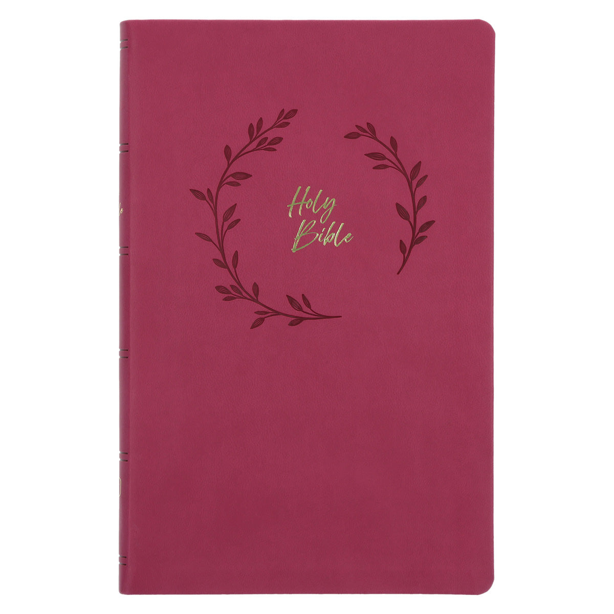 KJV Pink Imitation Leather Value Ultra Thinline Bible Comfort Print