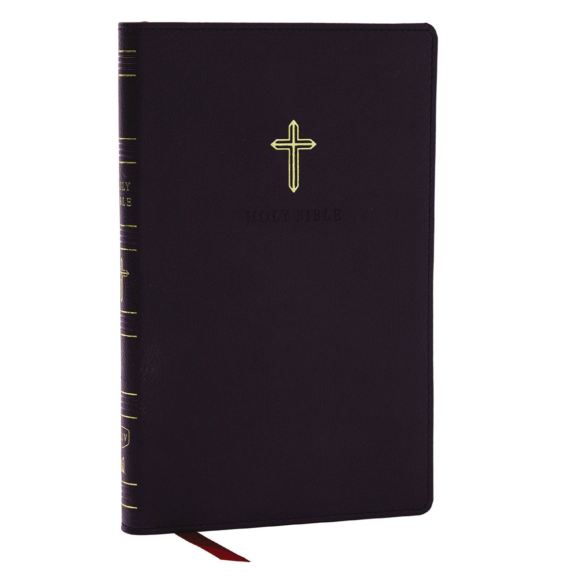 KJV Black Imitation Leather Value Ultra Thinline Bible Comfort Print