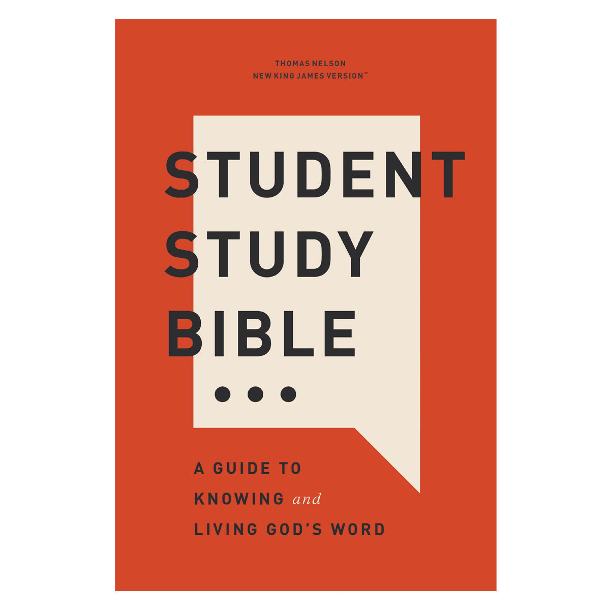 NKJV Hardcover Student Study Bible Red Letter Comfort Print
