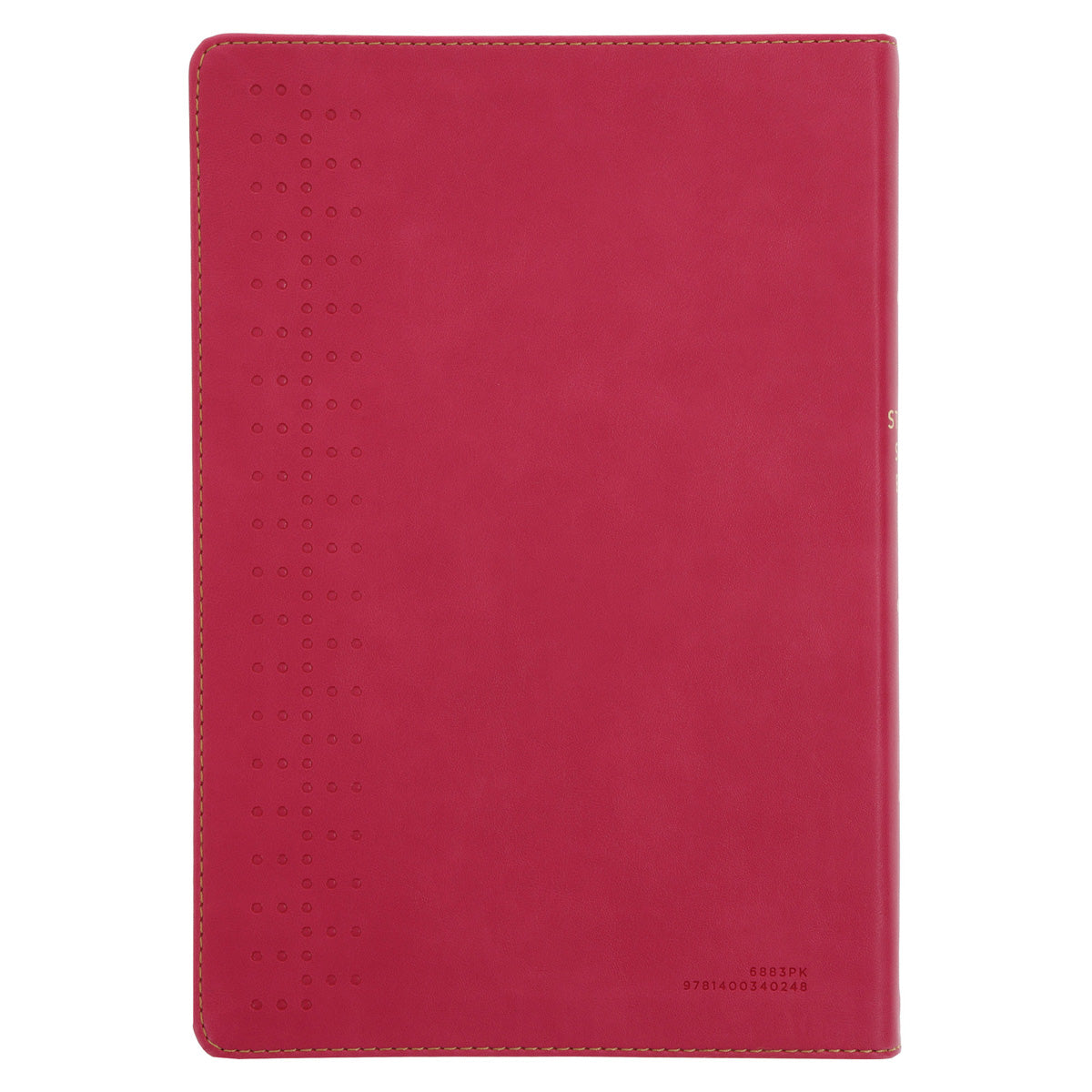 NKJV Pink Imitation Leather Student Study Bible Red Letter Comfort Print
