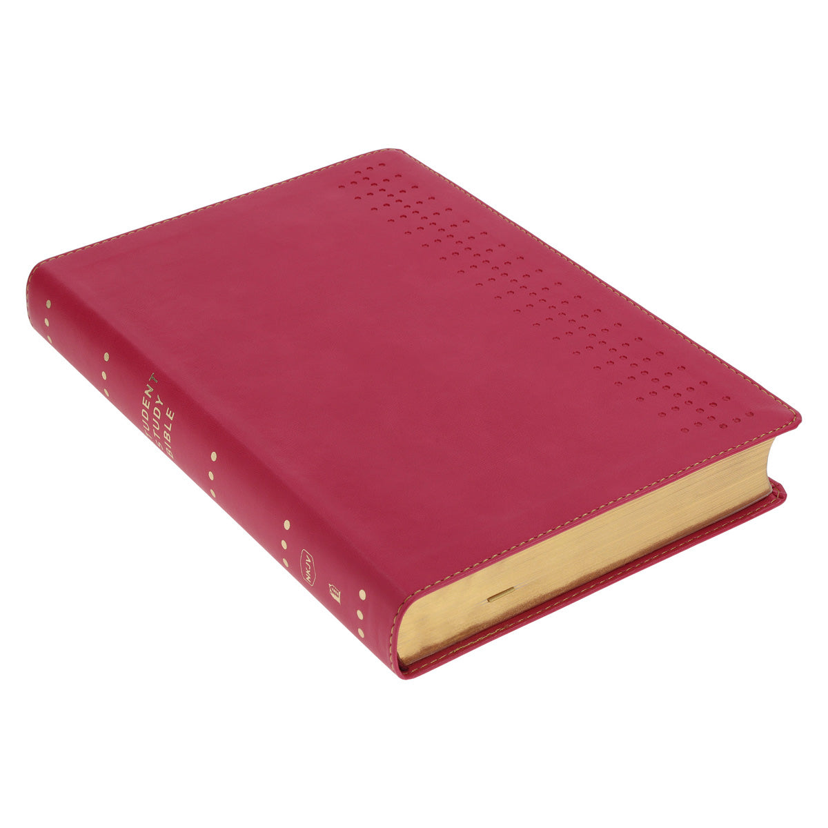 NKJV Pink Imitation Leather Student Study Bible Red Letter Comfort Print