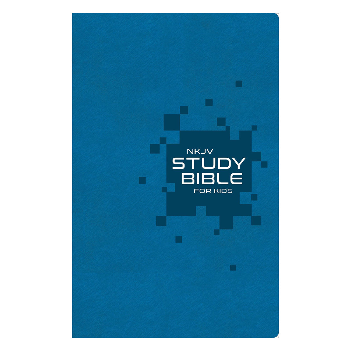 NKJV Blue Imitation Leather Study Bible for Kids