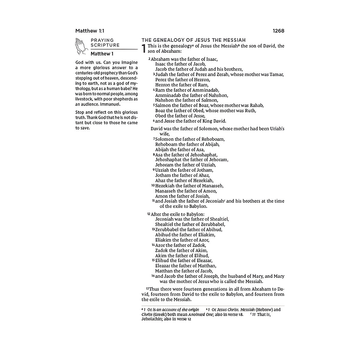 NIV Hardcover Prayer Bible Comfort Print