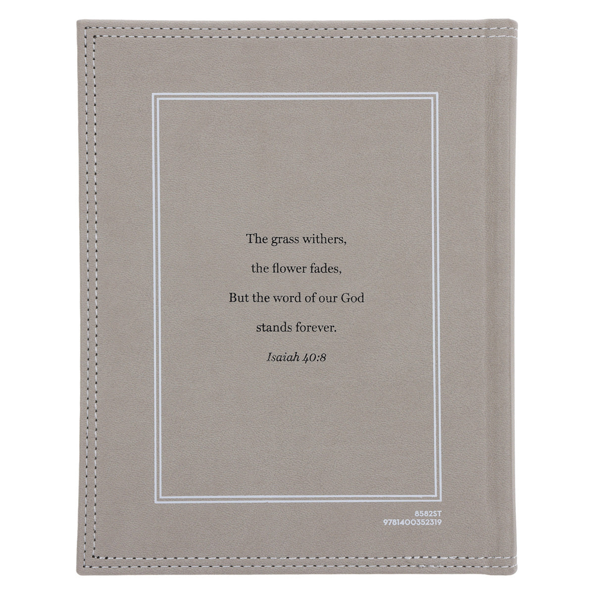 NKJV Stone Hardcover Journal the Word Bible Red Letter Comfort Print