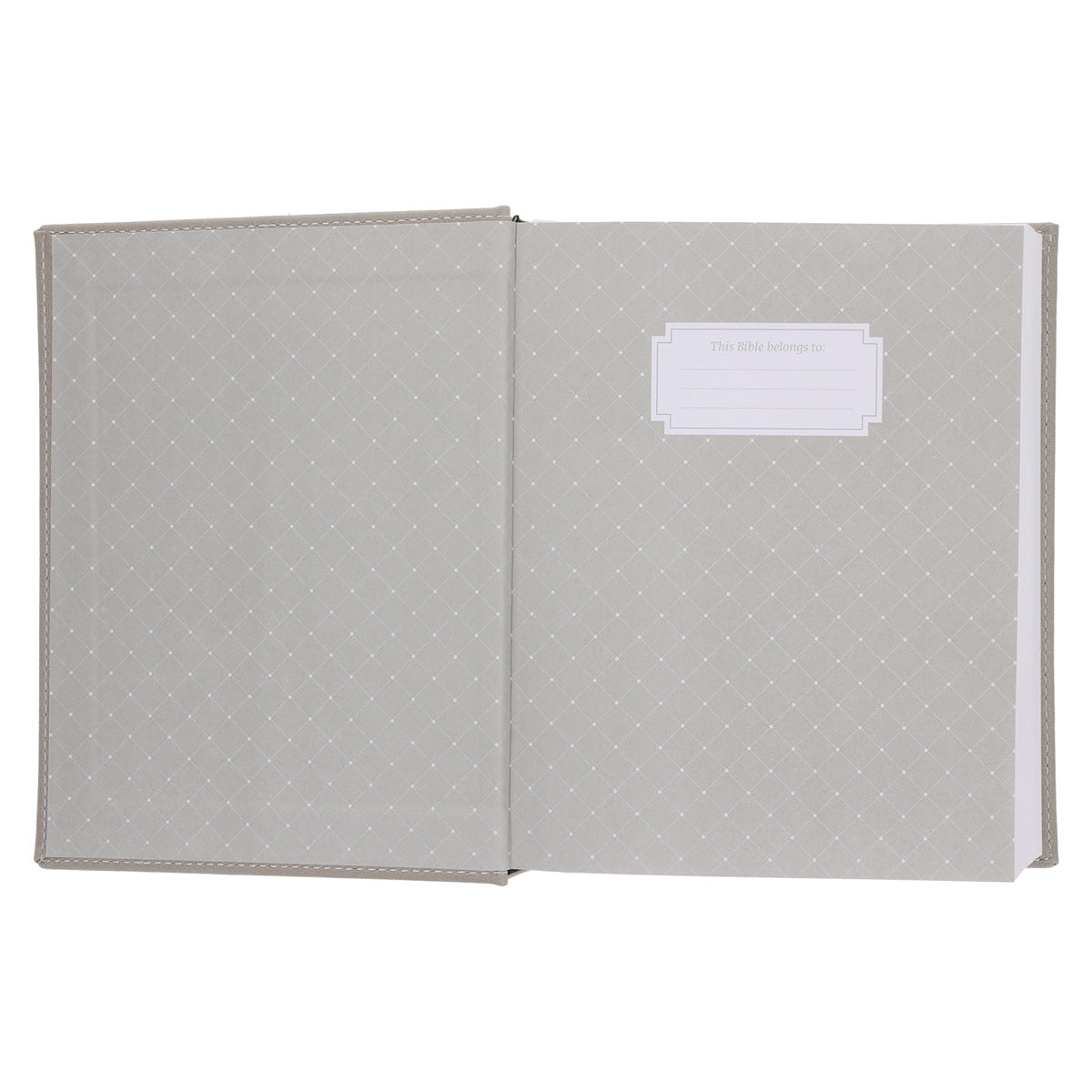 NKJV Stone Hardcover Journal the Word Bible Red Letter Comfort Print