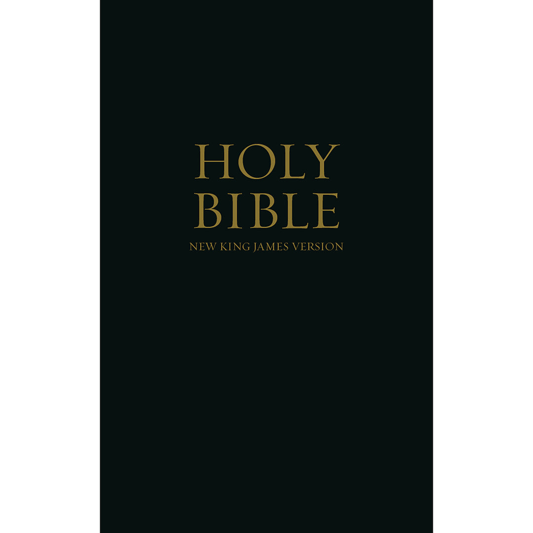 NKJV Black Hardcover Bible