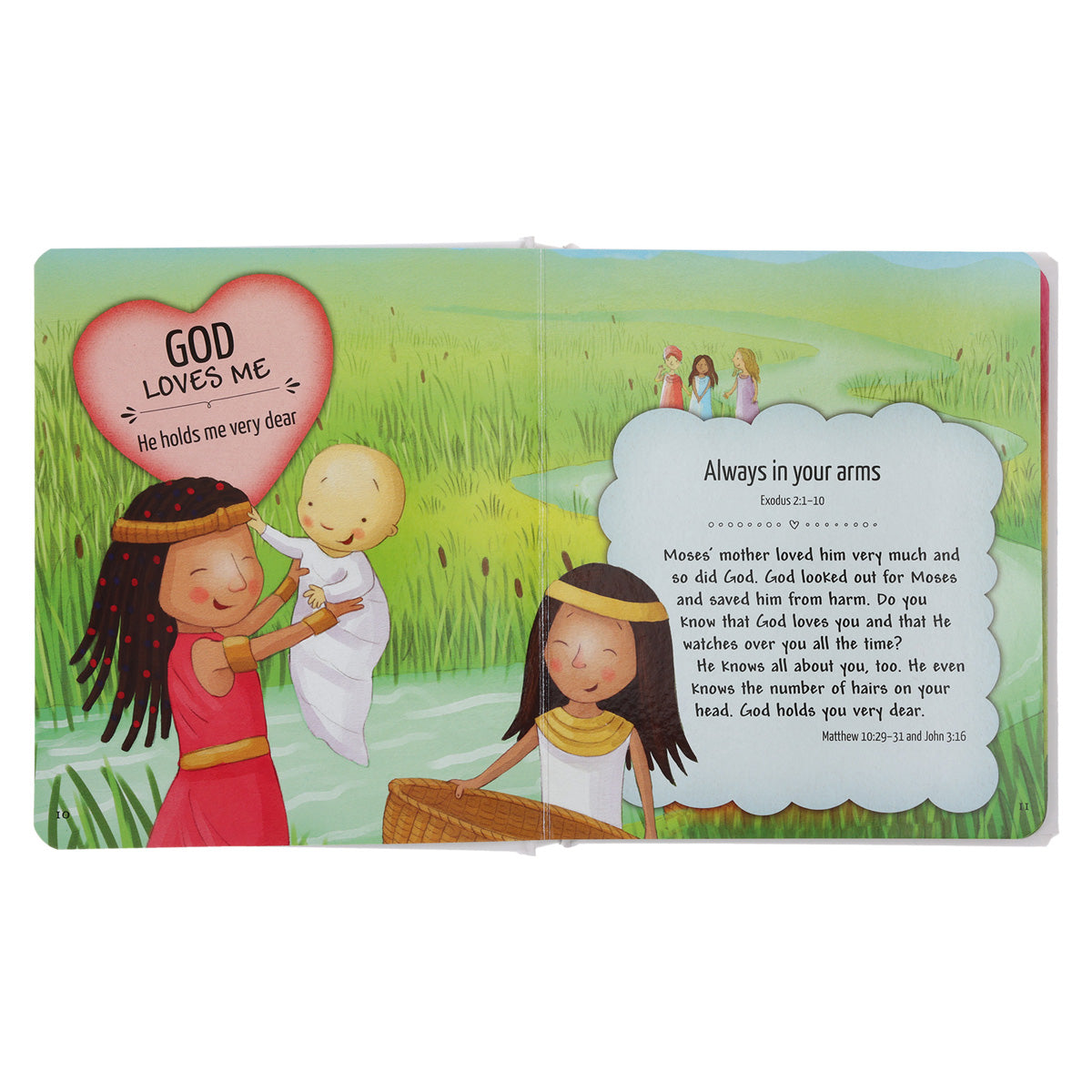 God Loves Me Bible (Board Book)