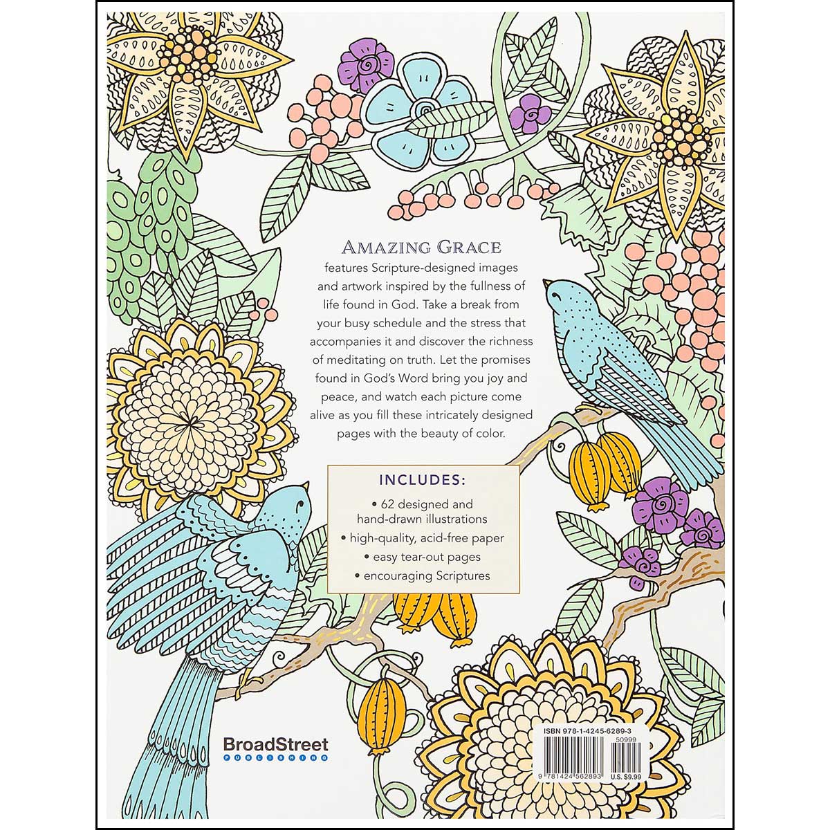 Amazing Grace Coloring Book (Paperback)