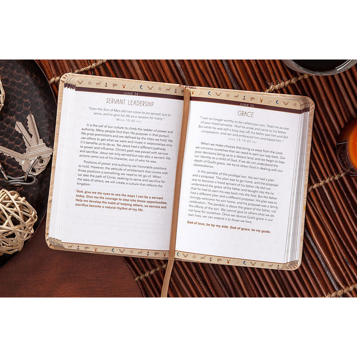 A Little God Time For Men: 365 Daily Devotions (Imitation Leather)