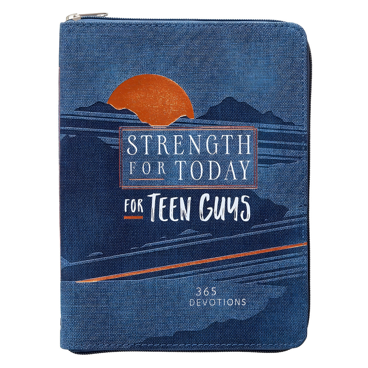 Strength For Today For Teen Guys: 365 Devotions (Ziparound Devotionals)(Imitation Leather)