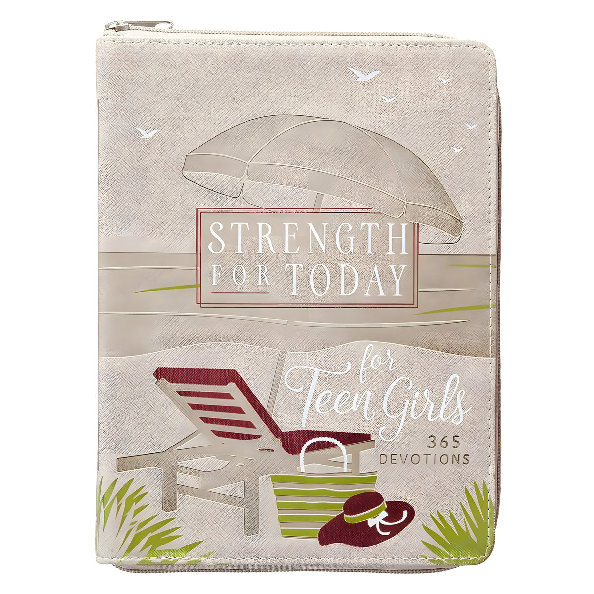 Strength For Today For Teen Girls: 365 Devotions (Ziparound Devotionals)(Imitation Leather)