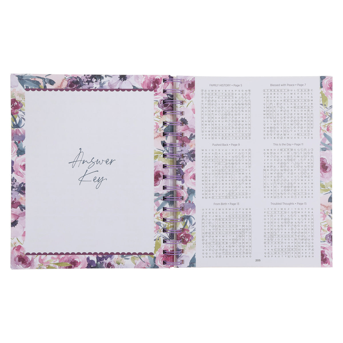 Bible Word Search Devotional: 100 Days of Worship from the Book of Psalms Large Print SB