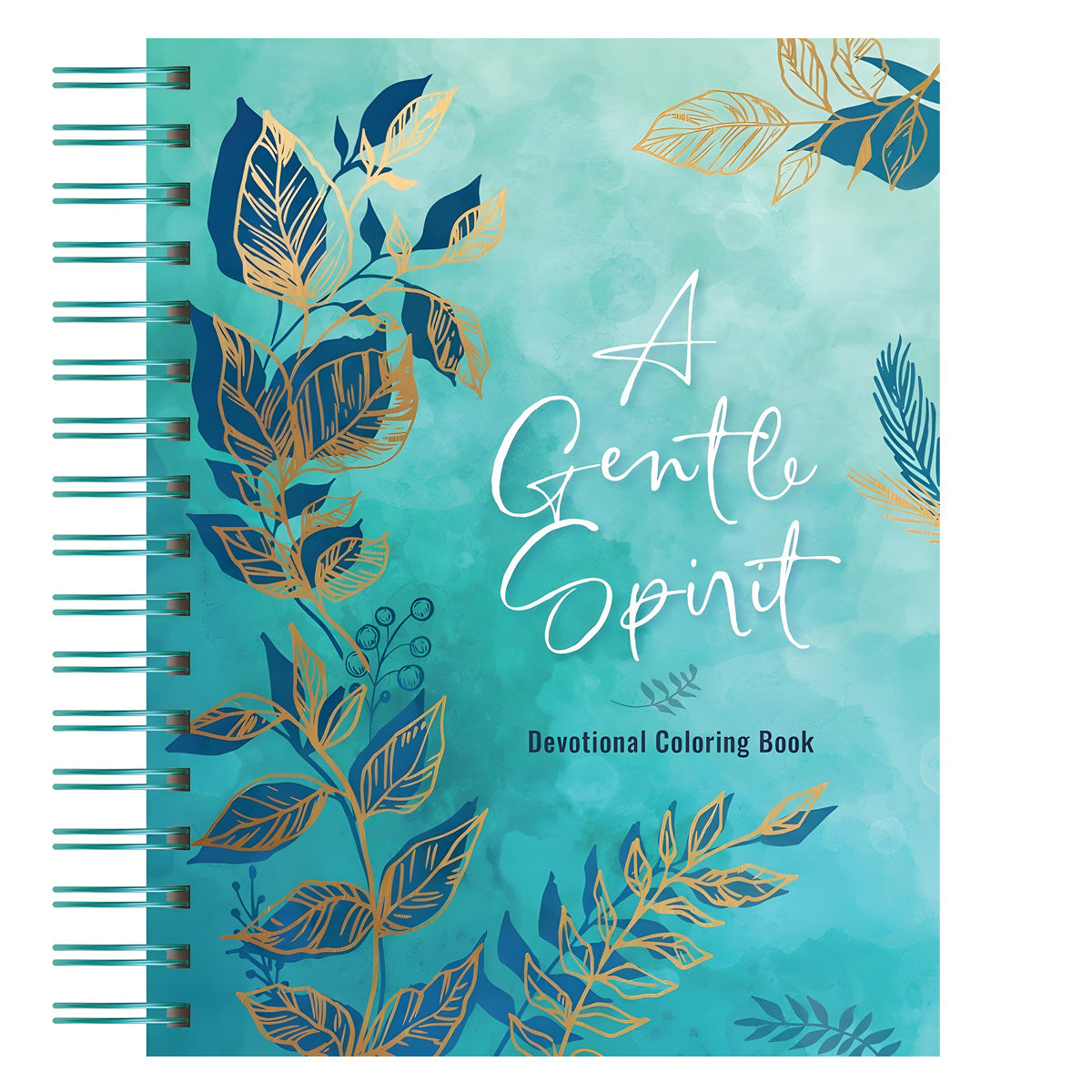 A Gentle Spirit: Devotional Coloring Book (Spiral-Bound)