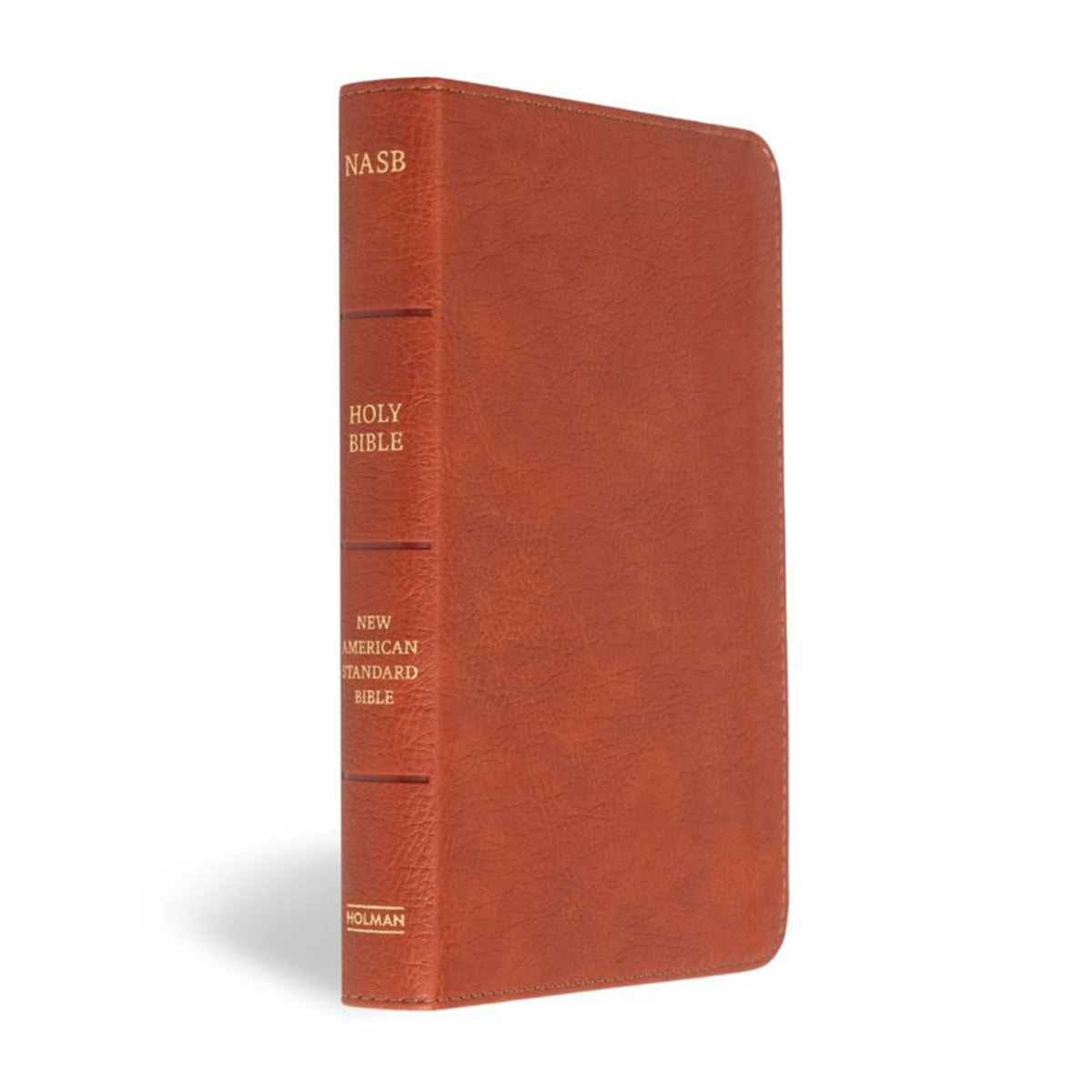 NASB Burnt Sienna Imitation Leather Personal Size Bible