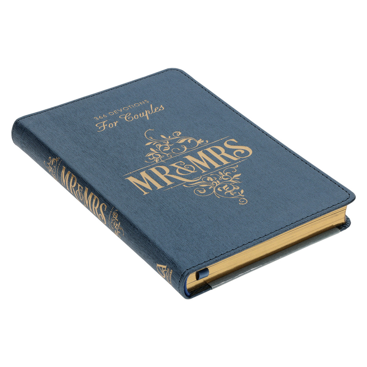 Mr & Mrs 366 Faux Leather Devotions For Couples