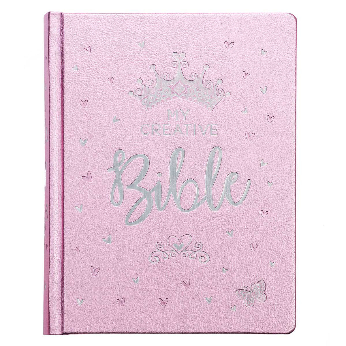 ESV Pink Salsa Faux Leather Hardcover My Creative Bible For Girls