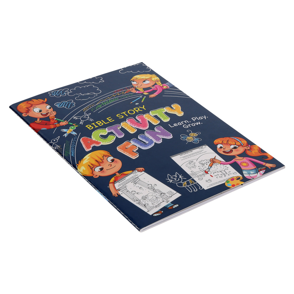 Bible Story Activity Fun - Learn, Play, Grow (Paperback)