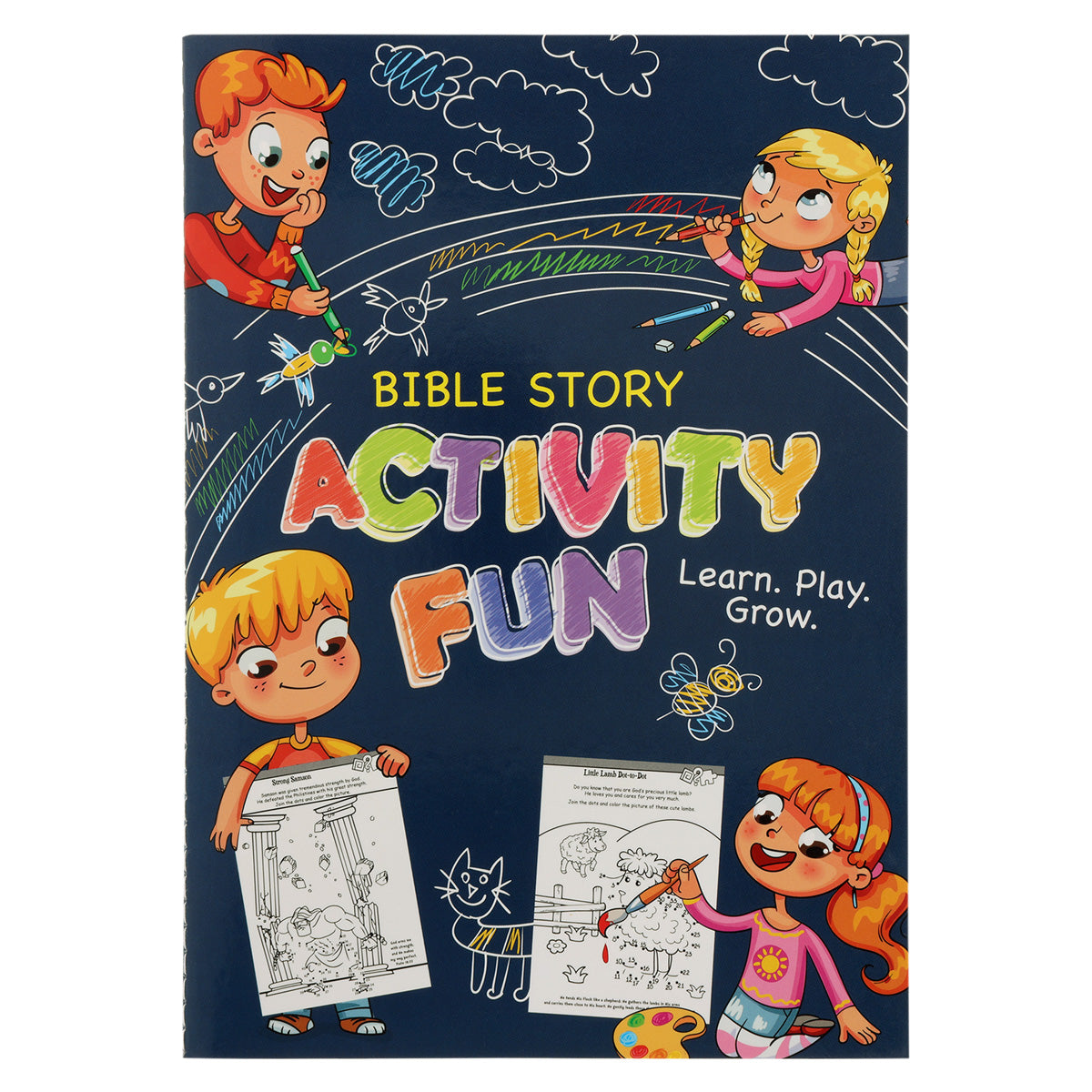 Bible Story Activity Fun - Learn, Play, Grow (Paperback)