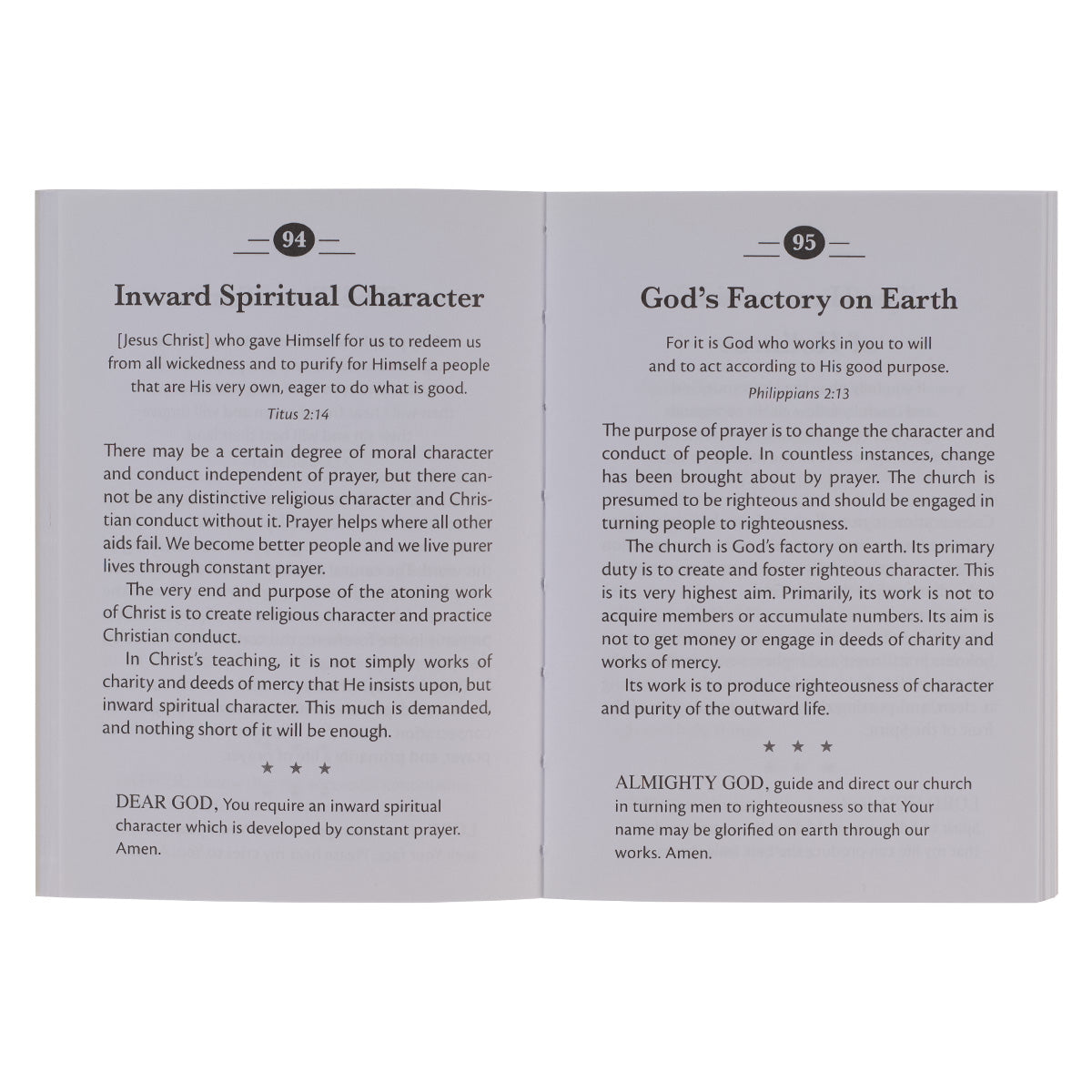 Mini Devotions Power Of Prayer (Paperback)