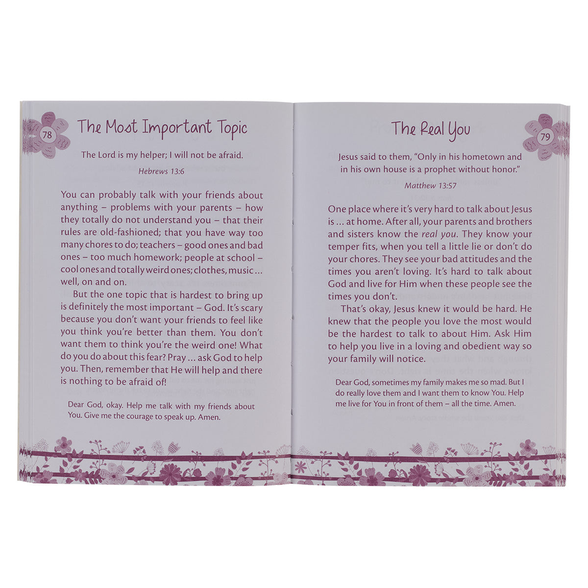Mini Devotions For Girls (Paperback)