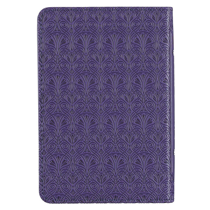 KJV Purple Faux Leather Mini Pocket Bible