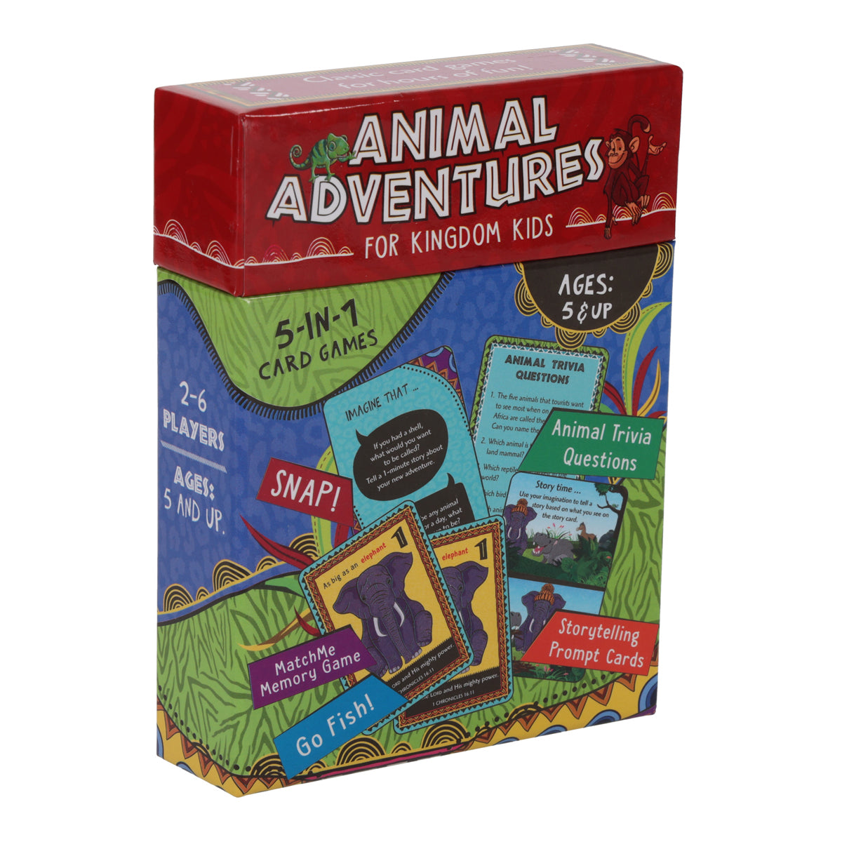 Animal Adventures For Kingdom Kids (Game Cards)