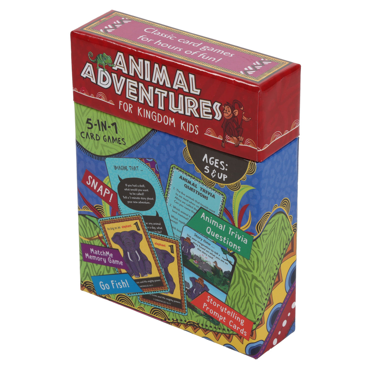 Animal Adventures For Kingdom Kids (Game Cards)