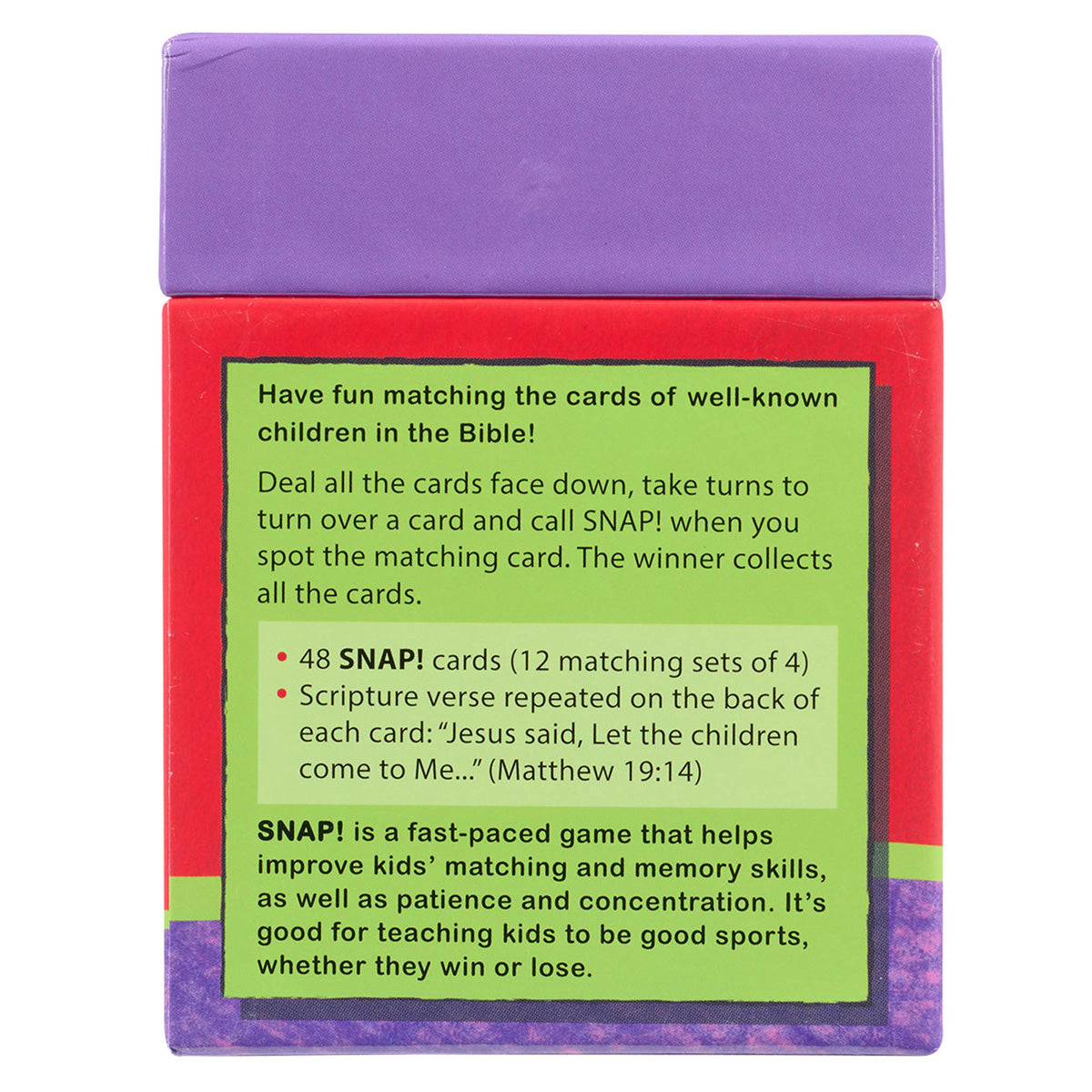 Snap! – The Children Of The Bible (Game Cards)