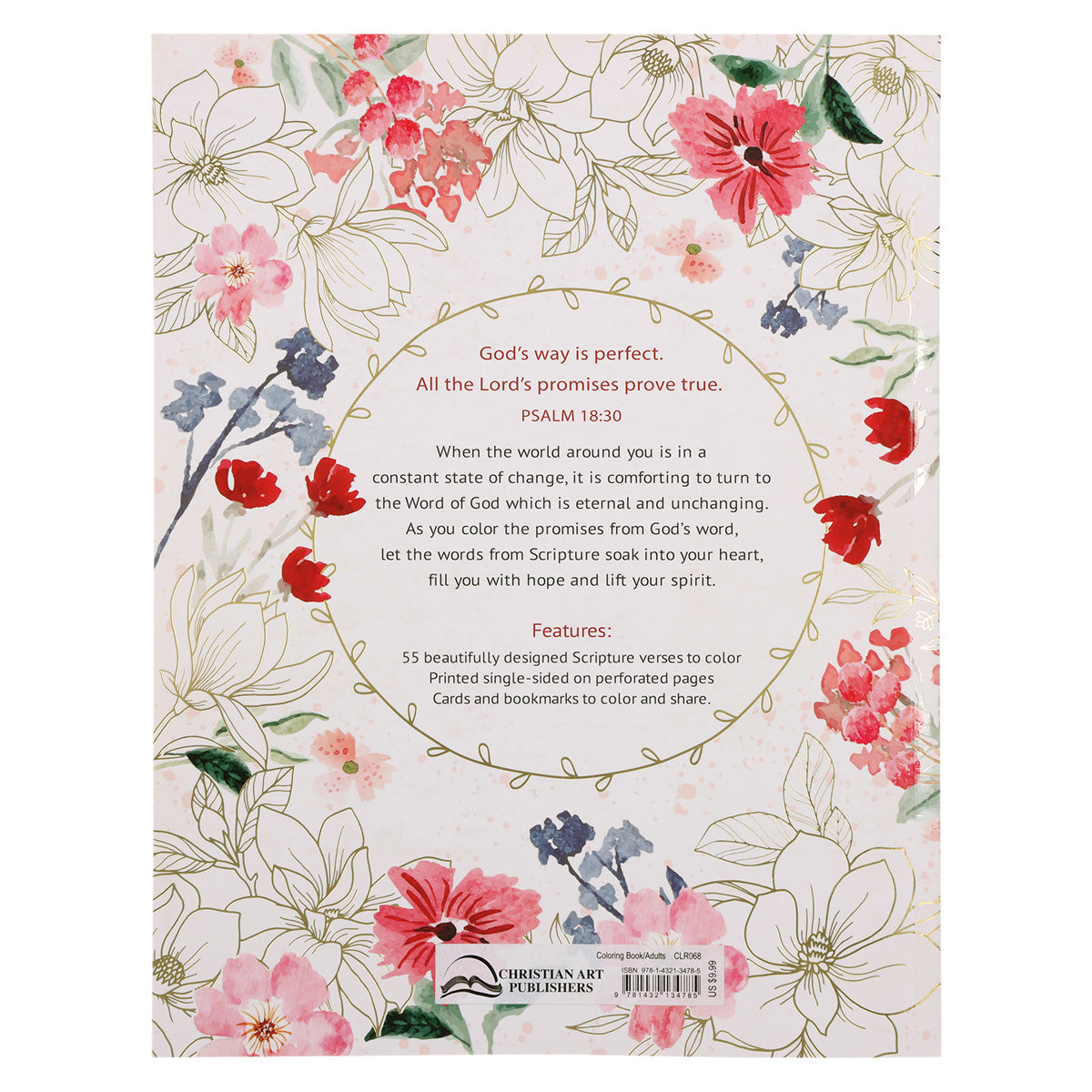 Color The Promises Of God (Paperback)