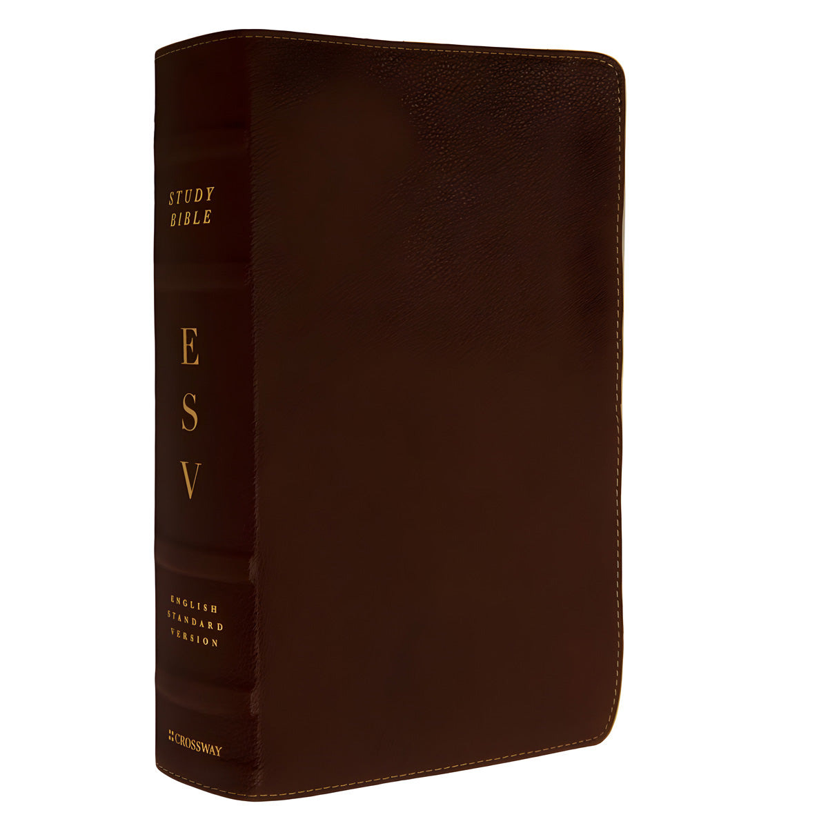 ESV Deep Brown Cowhide Leather Study Bible