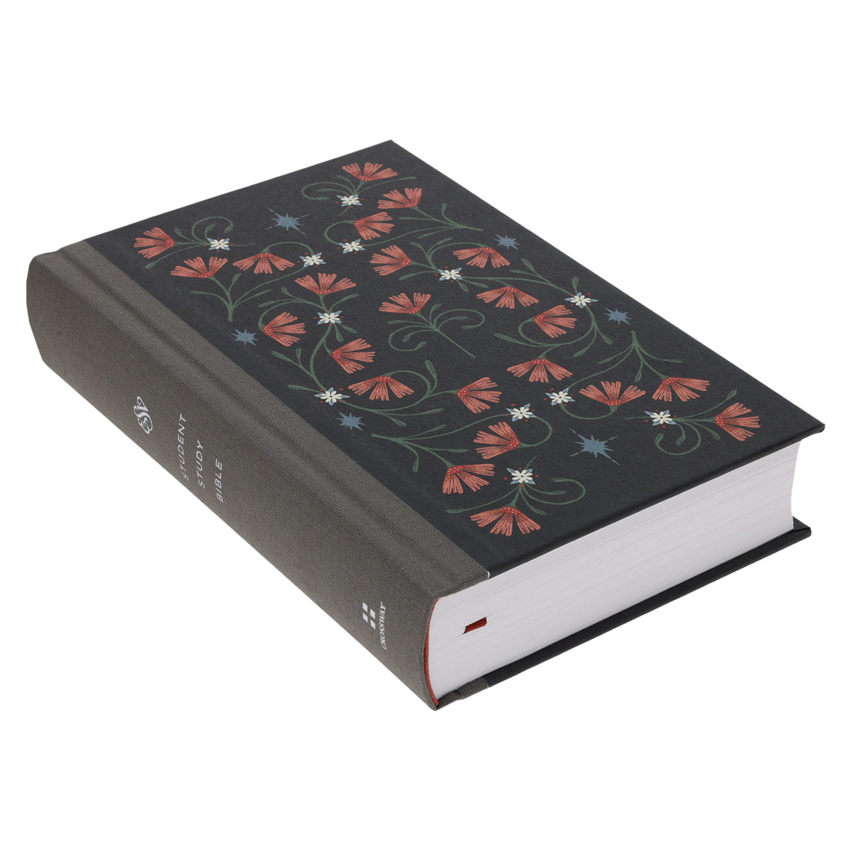 ESV Flowers Design Hardcover Student Study Bible