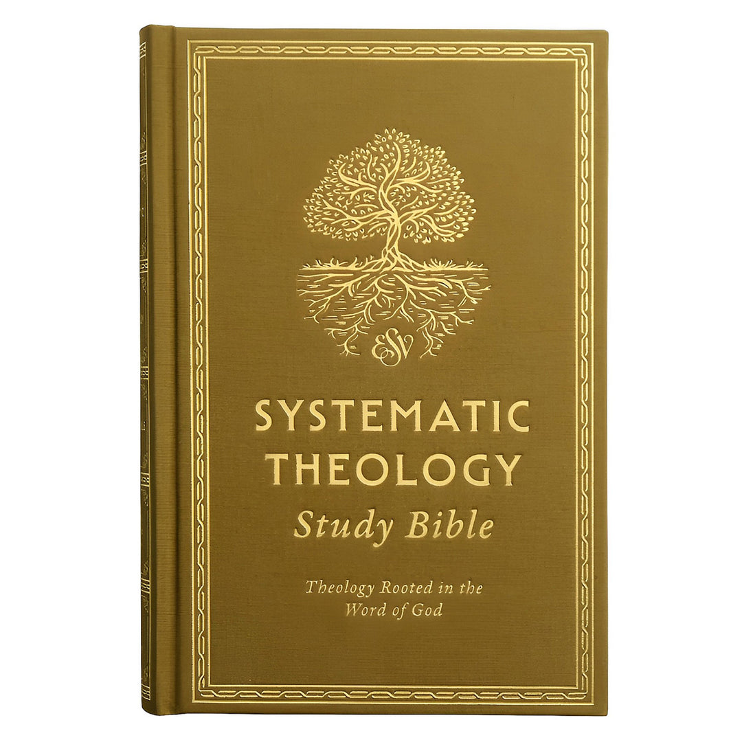 ESV Ochre Hardcover Systematic Theology Study Bible